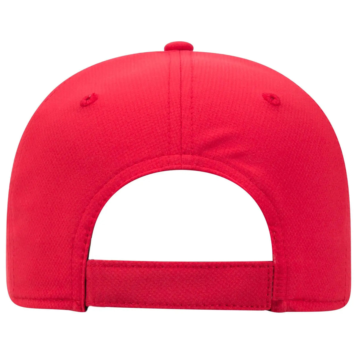 Otto 19-1256 Upf 50+ 6 Panel Low Profile Baseball Cap - Red - 7 3/8’’ - 5/8’’