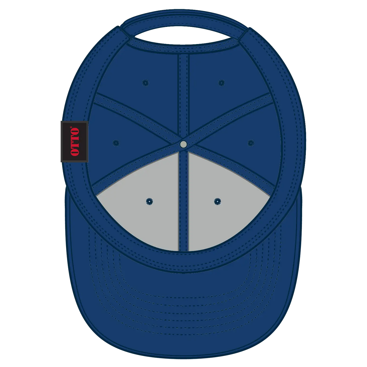 Otto 19-1256 Upf 50+ 6 Panel Low Profile Baseball Cap - Royal - 7 3/8’’ - 5/8’’