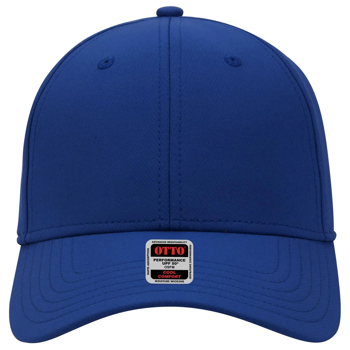 Otto 19-1256 Upf 50+ 6 Panel Low Profile Baseball Cap - Royal - 7 3/8’’ - 5/8’’