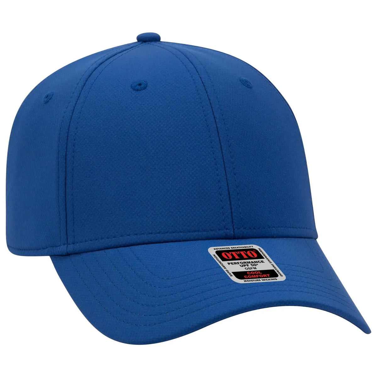 Otto 19-1256 Upf 50+ 6 Panel Low Profile Baseball Cap - Royal - 7 3/8’’ - 5/8’’