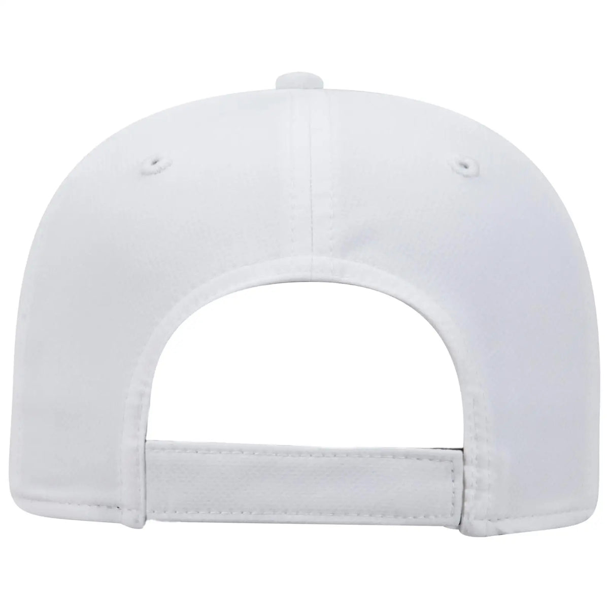 Otto 19-1256 Upf 50+ 6 Panel Low Profile Baseball Cap - White - 7 3/8’’ - 5/8’’
