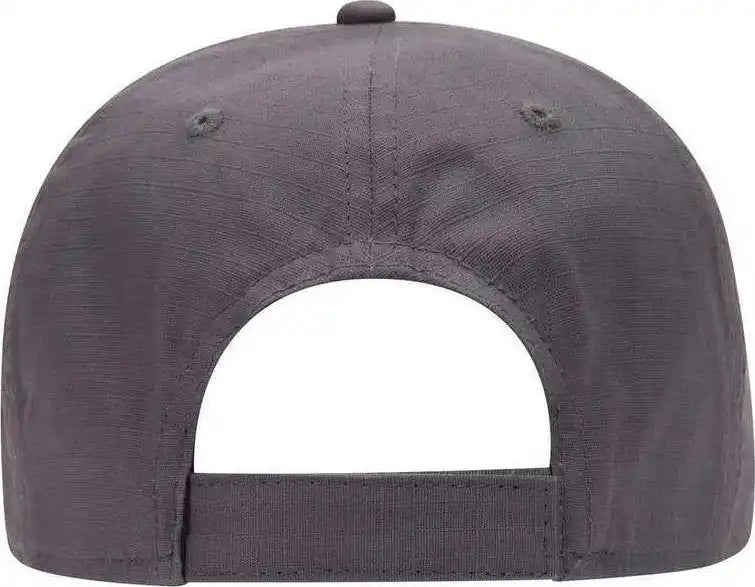 Otto 19-1266 6 Panel Low Profile Baseball Cap - Charcoal Gray - Khaki / one Size Fits Most