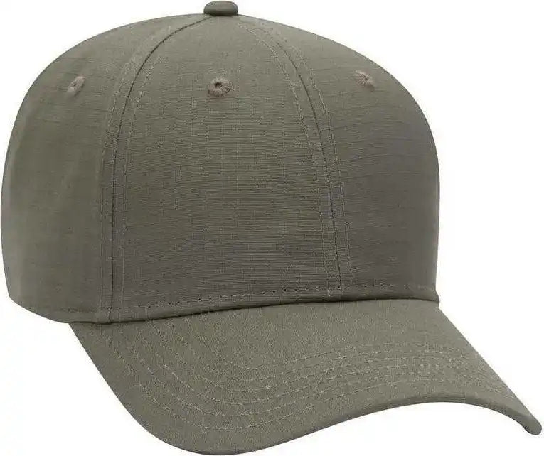 Otto 19 1266 6 Panel Low Profile Baseball Cap Dark Olive Green / one Size Fits Most