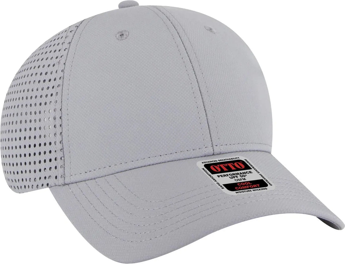 Otto 19-1275 6 Panel Low Profile Baseball Cap - Gray - 1/2’’ - 7 5/8’’