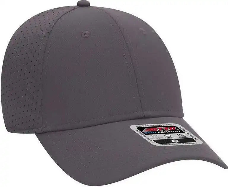 Otto 19 1275 Upf 50 + 6 Panel Low Profile Baseball Cap Charcoal Gray Dark / one Size Fits Most