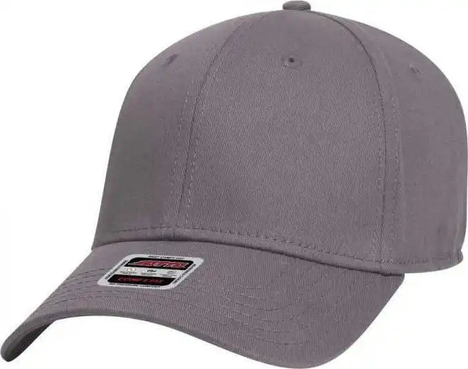 Otto 19-1283 Comfy Fit 6 Panel Low Profile Baseball Cap - Charcoal - Dark Gray / one Size Fits Most