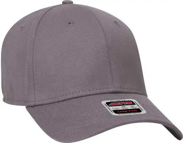 Otto 19-1283 Comfy Fit 6 Panel Low Profile Baseball Cap - Charcoal - Dark Gray / one Size Fits Most