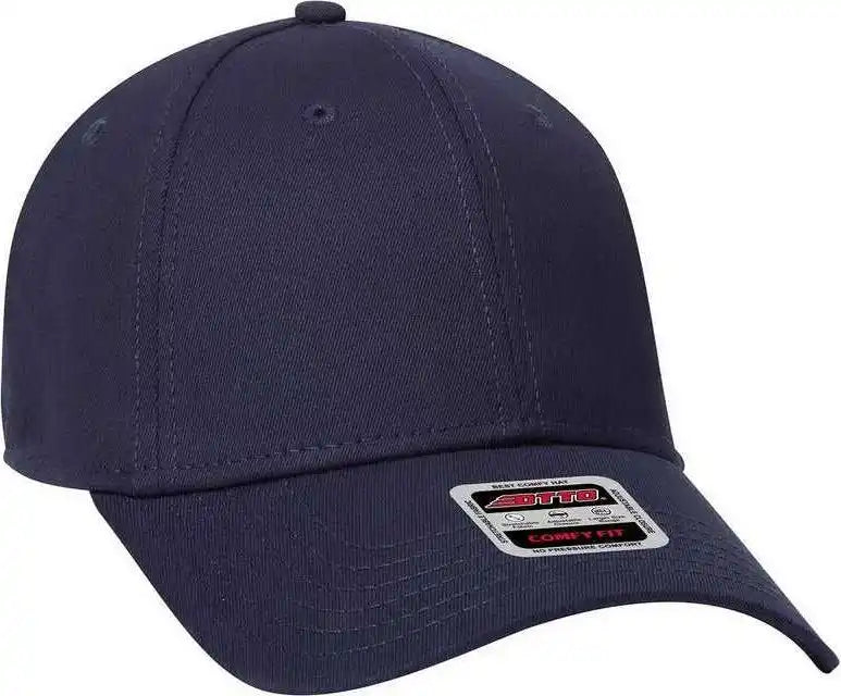 Otto 19-1283 Comfy Fit 6 Panel Low Profile Baseball Cap - Navy - one Size Fits Most