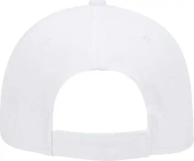 Otto 19-1283 Comfy Fit 6 Panel Low Profile Baseball Cap - White - one Size Fits Most
