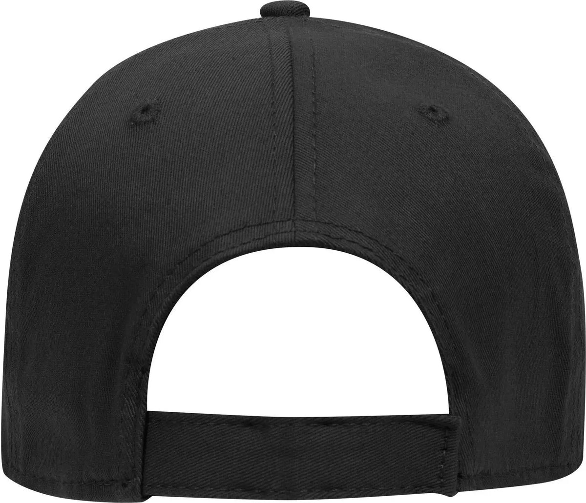 Otto 19-1283 ?Otto Comfy Fit’ 6 Panel Low Profile Baseball Cap - Black - 1/2’’ - 7 5/8’’