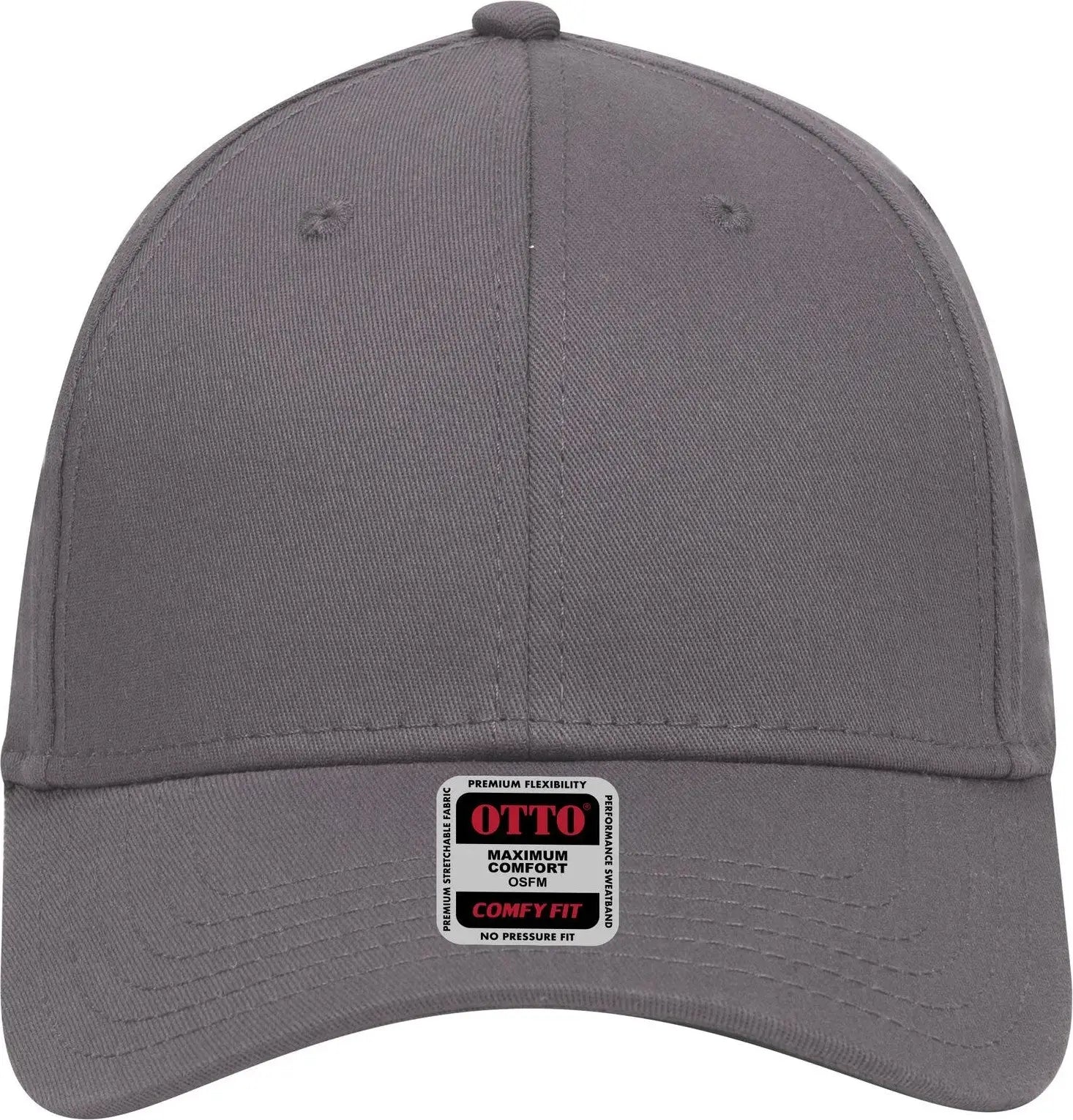 Otto 19-1283 ?Otto Comfy Fit’ 6 Panel Low Profile Baseball Cap - Char. Gray - 1/2’’ - 7 5/8’’