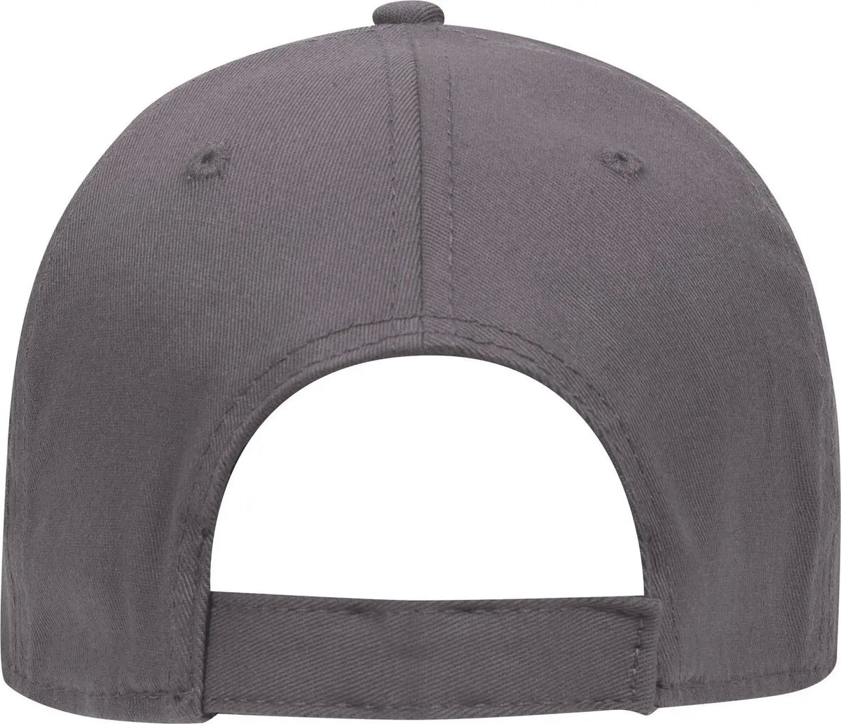 Otto 19-1283 ?Otto Comfy Fit’ 6 Panel Low Profile Baseball Cap - Char. Gray - 1/2’’ - 7 5/8’’
