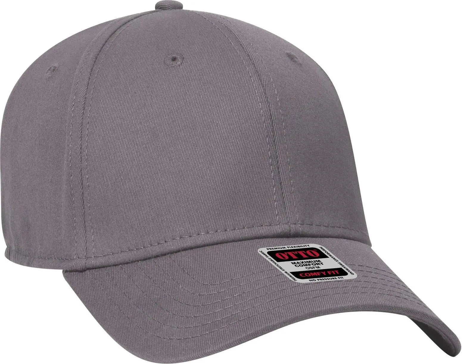 Otto 19-1283 ?Otto Comfy Fit’ 6 Panel Low Profile Baseball Cap - Char. Gray - 1/2’’ - 7 5/8’’
