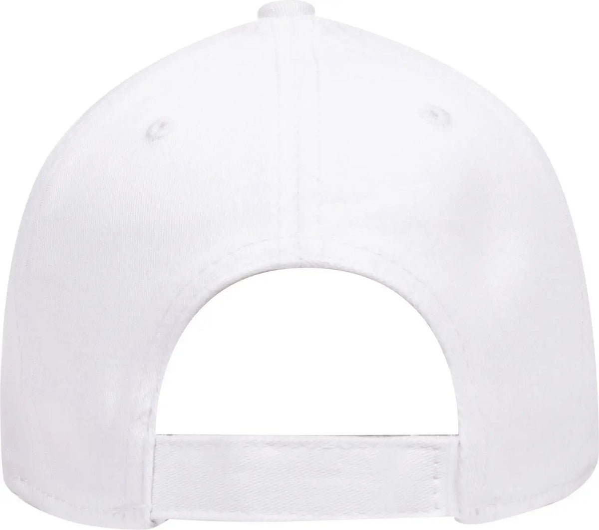 Otto 19-1283 ?Otto Comfy Fit’ 6 Panel Low Profile Baseball Cap - White - 1/2’’ - 7 5/8’’