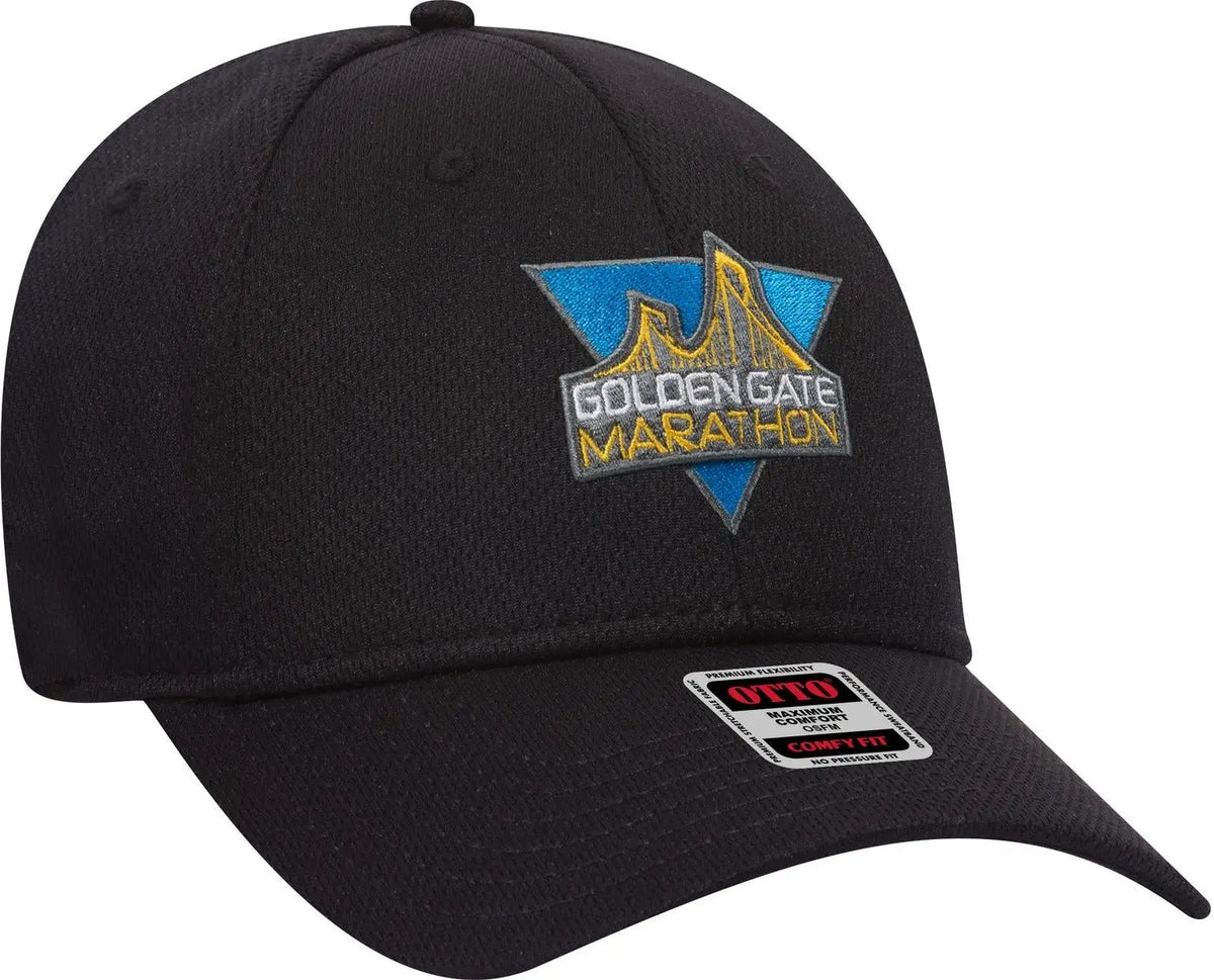 Otto 19-1284 ?Otto Comfy Fit’ 6 Panel Low Profile Baseball Cap - Black - 1/2’’ - 7 5/8’’