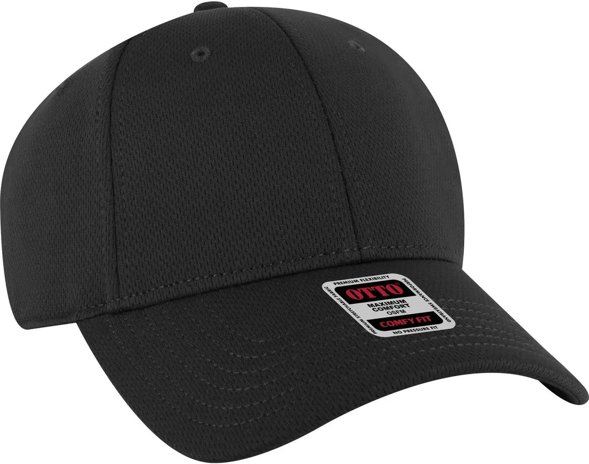 Otto 19-1284 ?Otto Comfy Fit’ 6 Panel Low Profile Baseball Cap - Black - 1/2’’ - 7 5/8’’