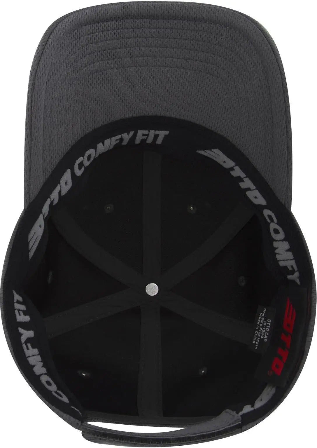 Otto 19-1284 ?Otto Comfy Fit’ 6 Panel Low Profile Baseball Cap - Char. Gray - 1/2’’ - 7 5/8’’