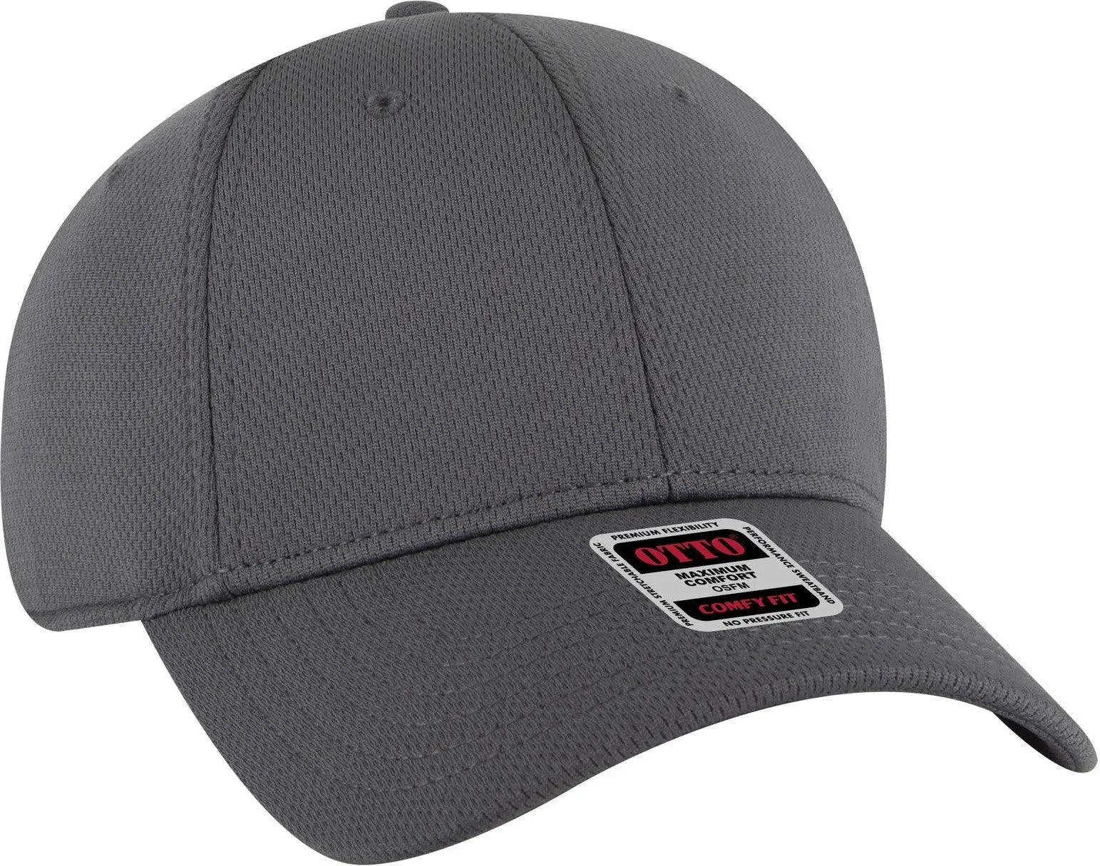 Otto 19-1284 ?Otto Comfy Fit’ 6 Panel Low Profile Baseball Cap - Char. Gray - 1/2’’ - 7 5/8’’