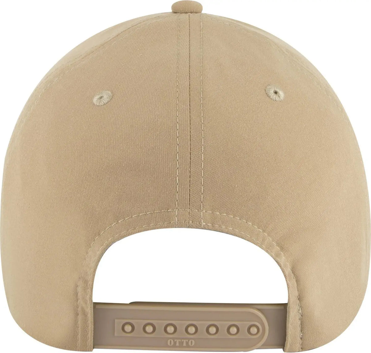 Otto 19-1319 6 Panel Low Profile Baseball Cap - Khaki - 1/2’’ - 7 5/8’’
