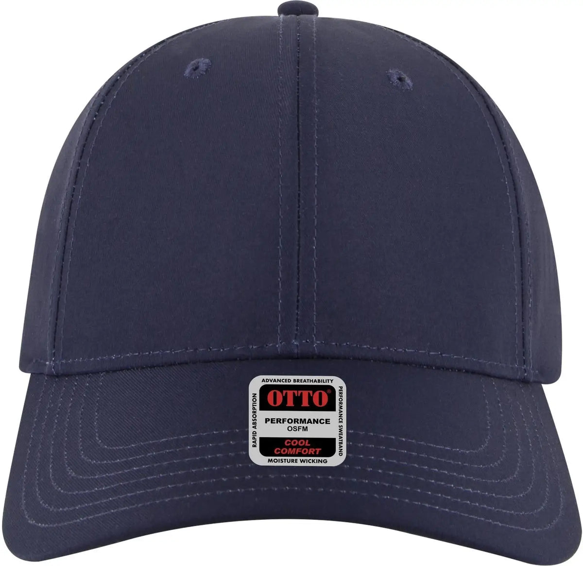 Otto 19-1319 6 Panel Low Profile Baseball Cap - Navy
