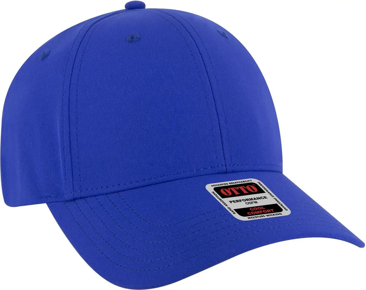 Otto 19-1319 6 Panel Low Profile Baseball Cap - Royal