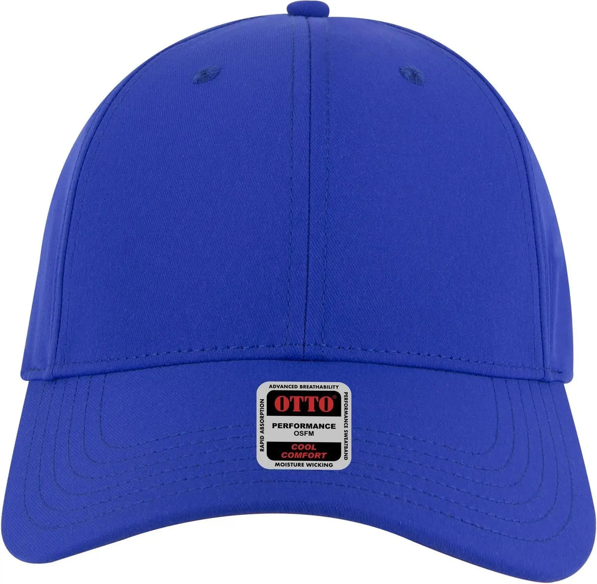 Otto 19-1319 6 Panel Low Profile Baseball Cap - Royal