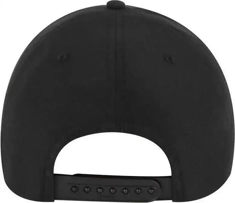 Otto 19-1319 6 Panel Low Profile Style Baseball Cap - Black - one Size Fits Most