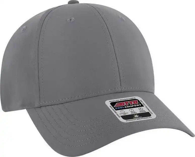 Otto 19-1319 6 Panel Low Profile Style Baseball Cap - Charcoal Gray - Khaki / one Size Fits Most