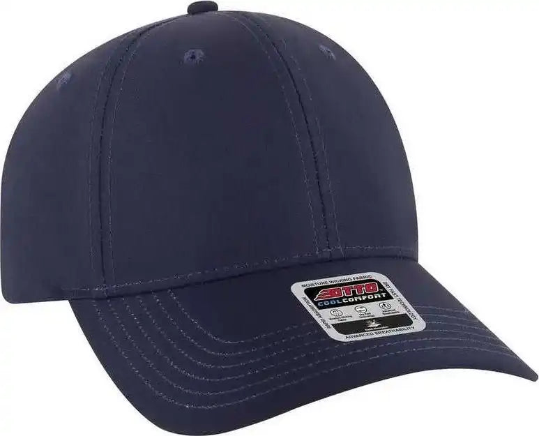 Otto 19-1319 6 Panel Low Profile Style Baseball Cap - Navy - one Size Fits Most