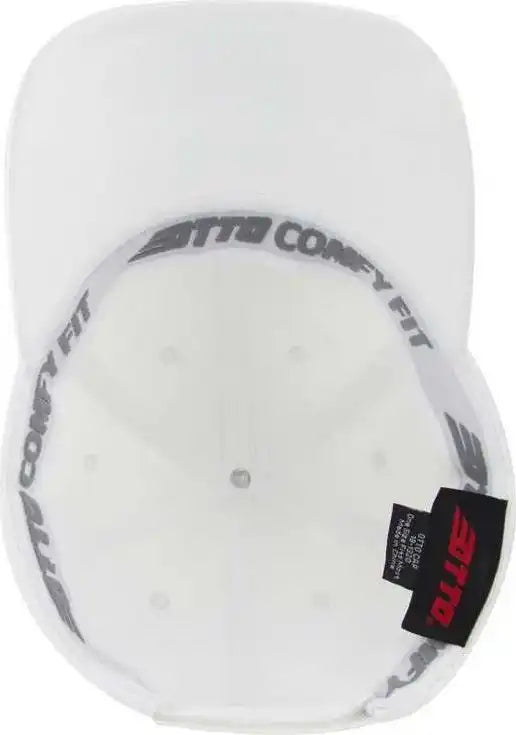Otto 19-1320 Comfy Fit 6 Panel Low Profile Style Baseball Cap - White - one Size Fits Most