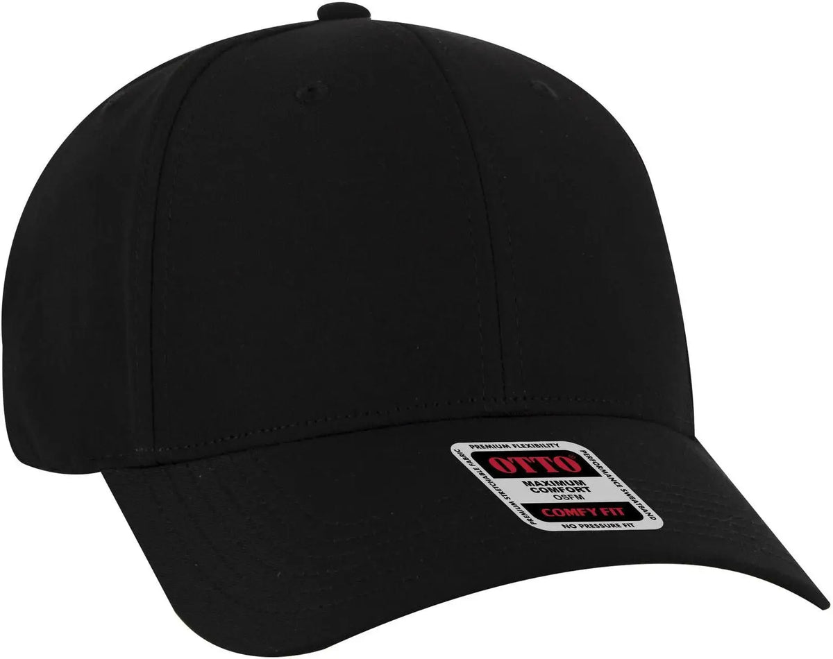 Otto 19-1320 ?Otto Comfy Fit’ 6 Panel Low Profile Baseball Cap - Black - 1/2’’ - 7 5/8’’