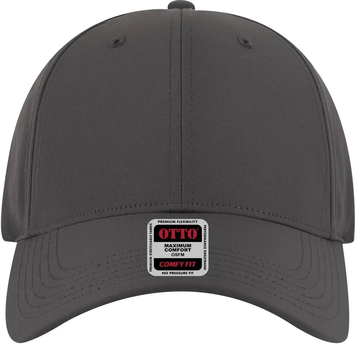 Otto 19-1320 ?Otto Comfy Fit’ 6 Panel Low Profile Baseball Cap - Char. Gray - 1/2’’ - 7 5/8’’