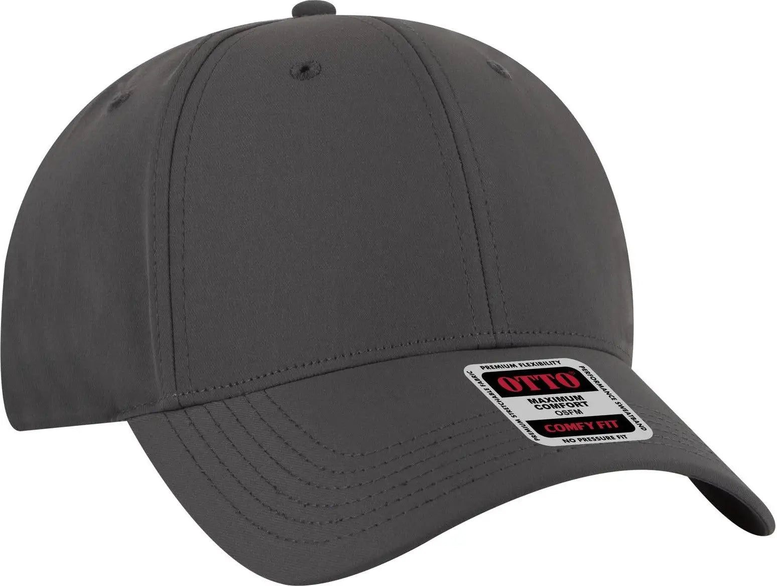 Otto 19-1320 ?Otto Comfy Fit’ 6 Panel Low Profile Baseball Cap - Char. Gray - 1/2’’ - 7 5/8’’