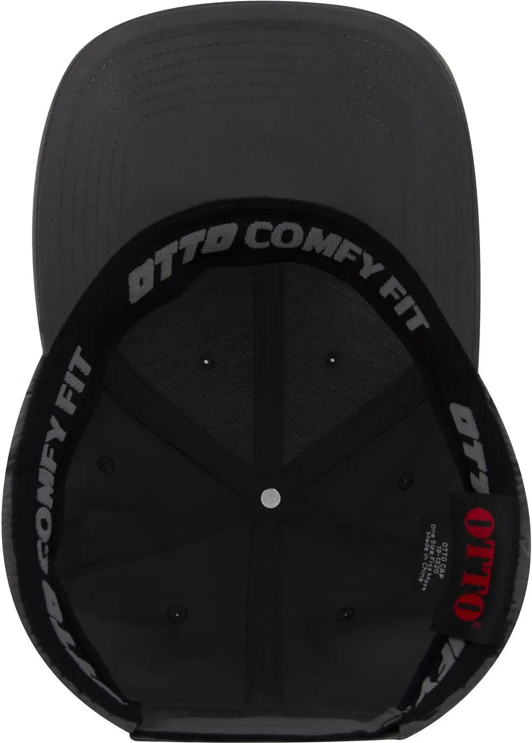 Otto 19-1320 ?Otto Comfy Fit’ 6 Panel Low Profile Baseball Cap - Char. Gray - 1/2’’ - 7 5/8’’