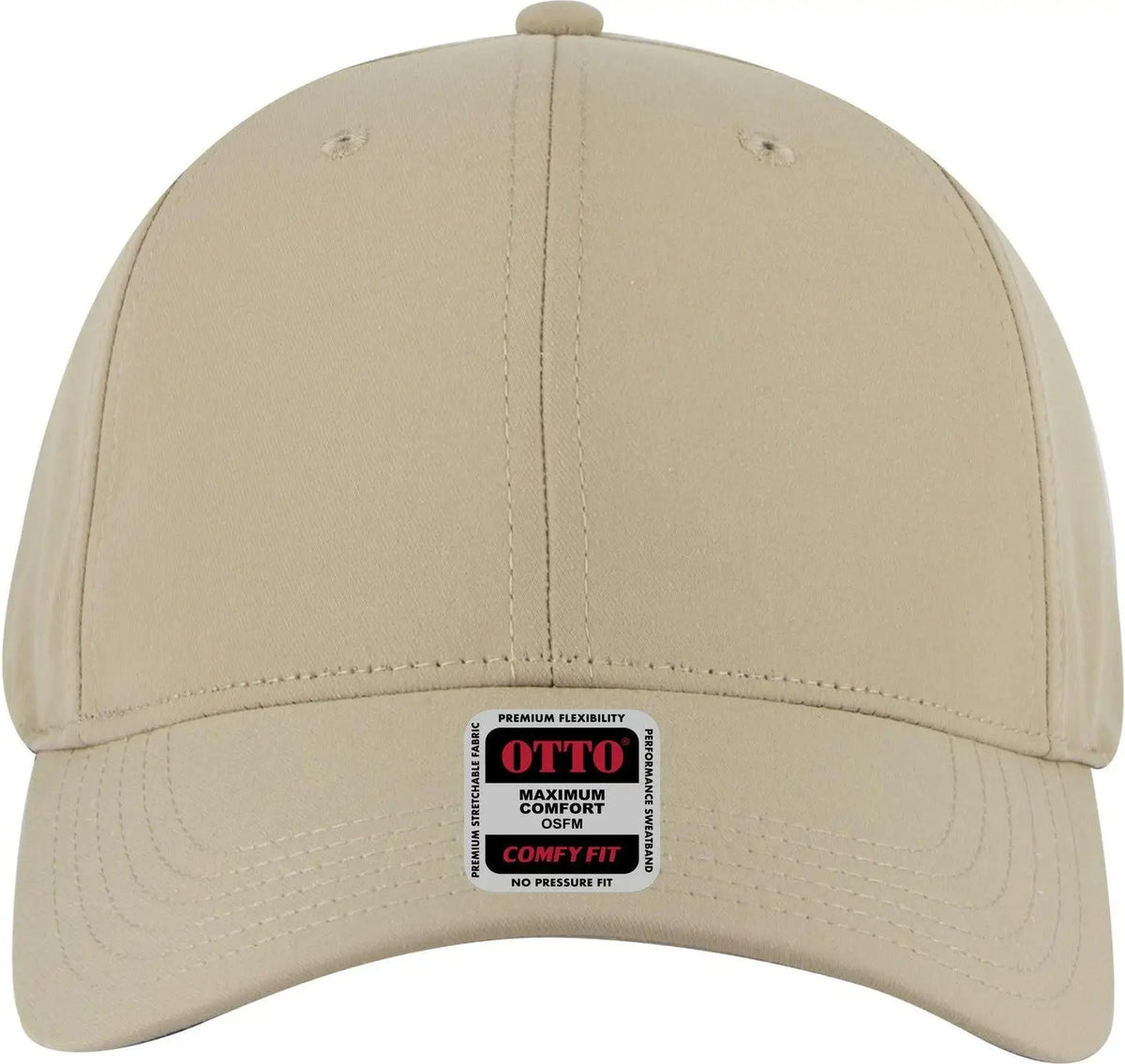 Otto 19-1320 ?Otto Comfy Fit’ 6 Panel Low Profile Baseball Cap - Khaki - 1/2’’ - 7 5/8’’