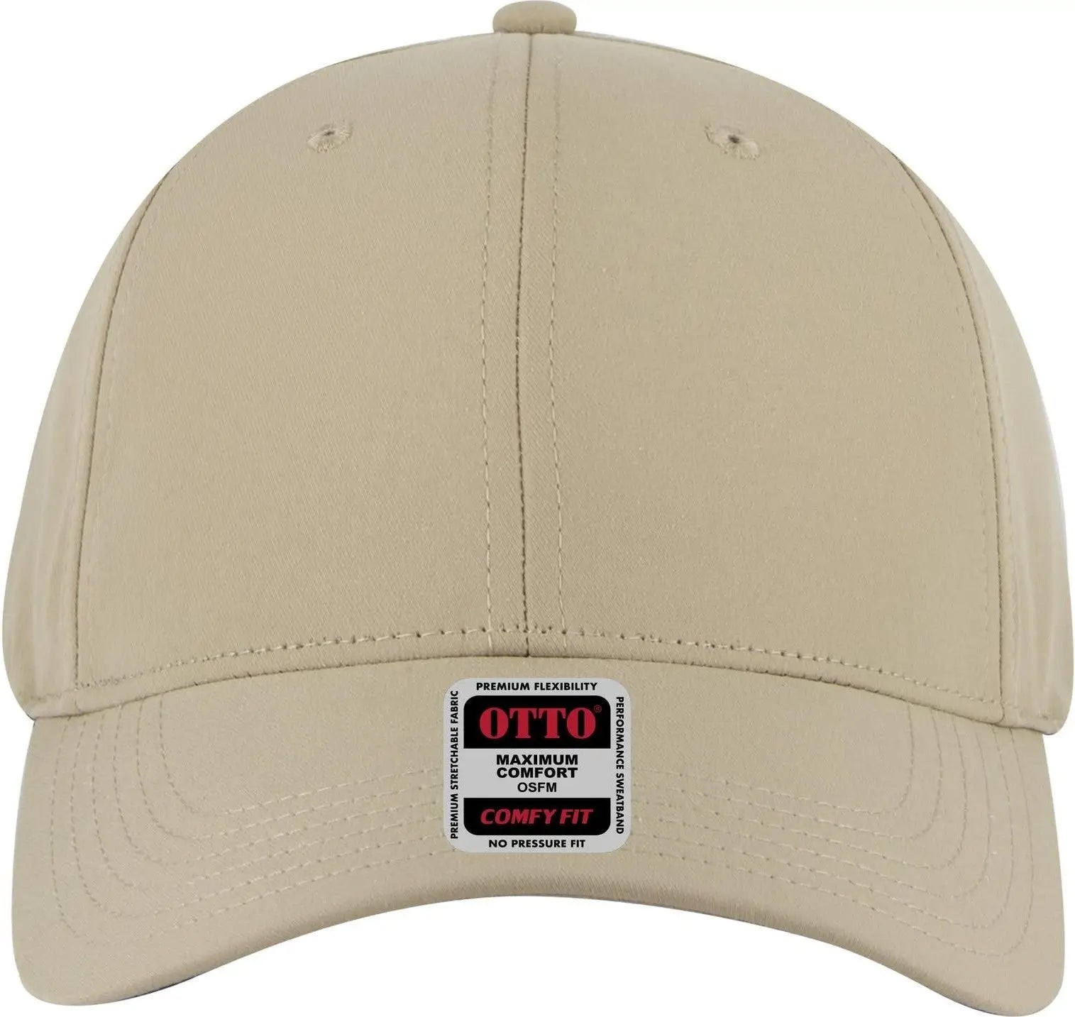 Otto 19-1320 ?Otto Comfy Fit’ 6 Panel Low Profile Baseball Cap - Khaki - 1/2’’ - 7 5/8’’