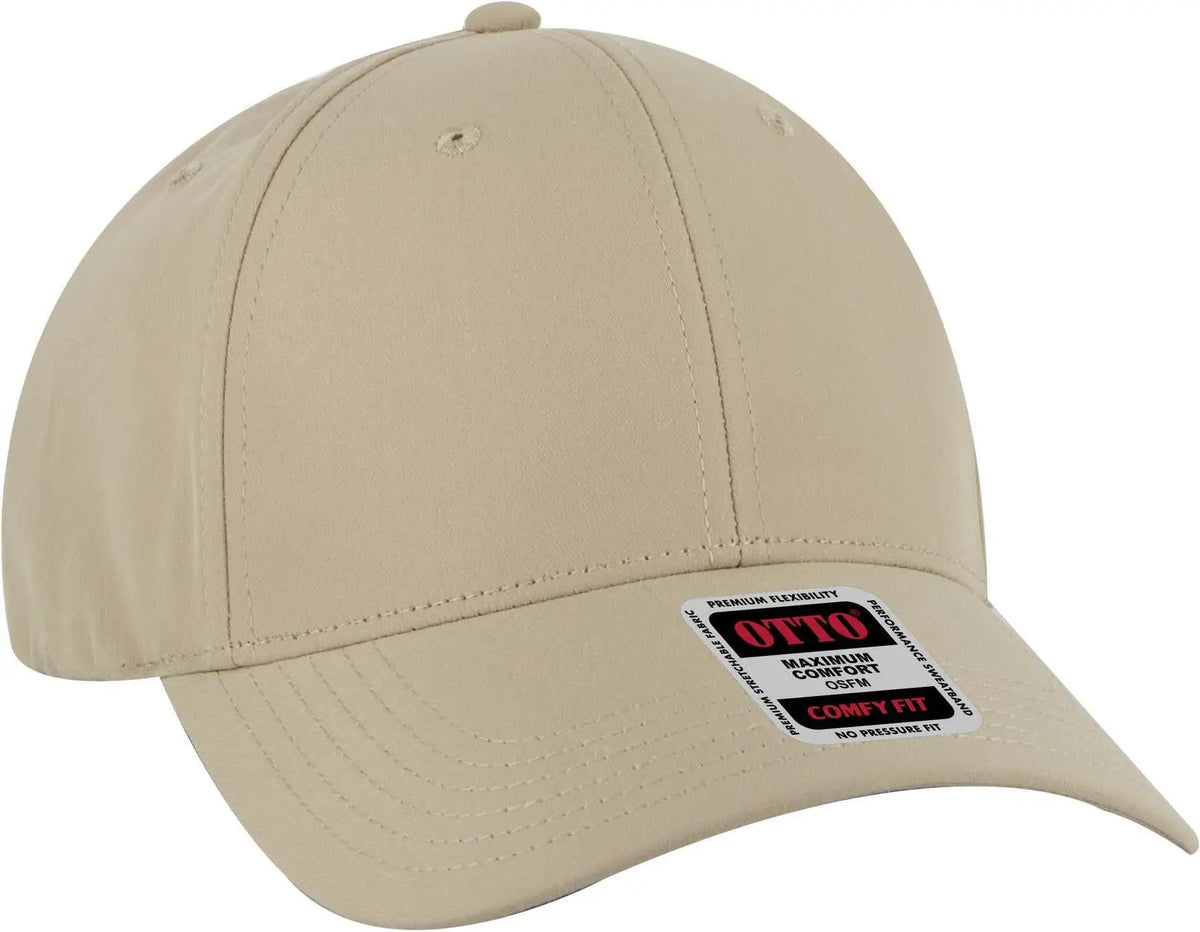 Otto 19-1320 ?Otto Comfy Fit’ 6 Panel Low Profile Baseball Cap - Khaki - 1/2’’ - 7 5/8’’