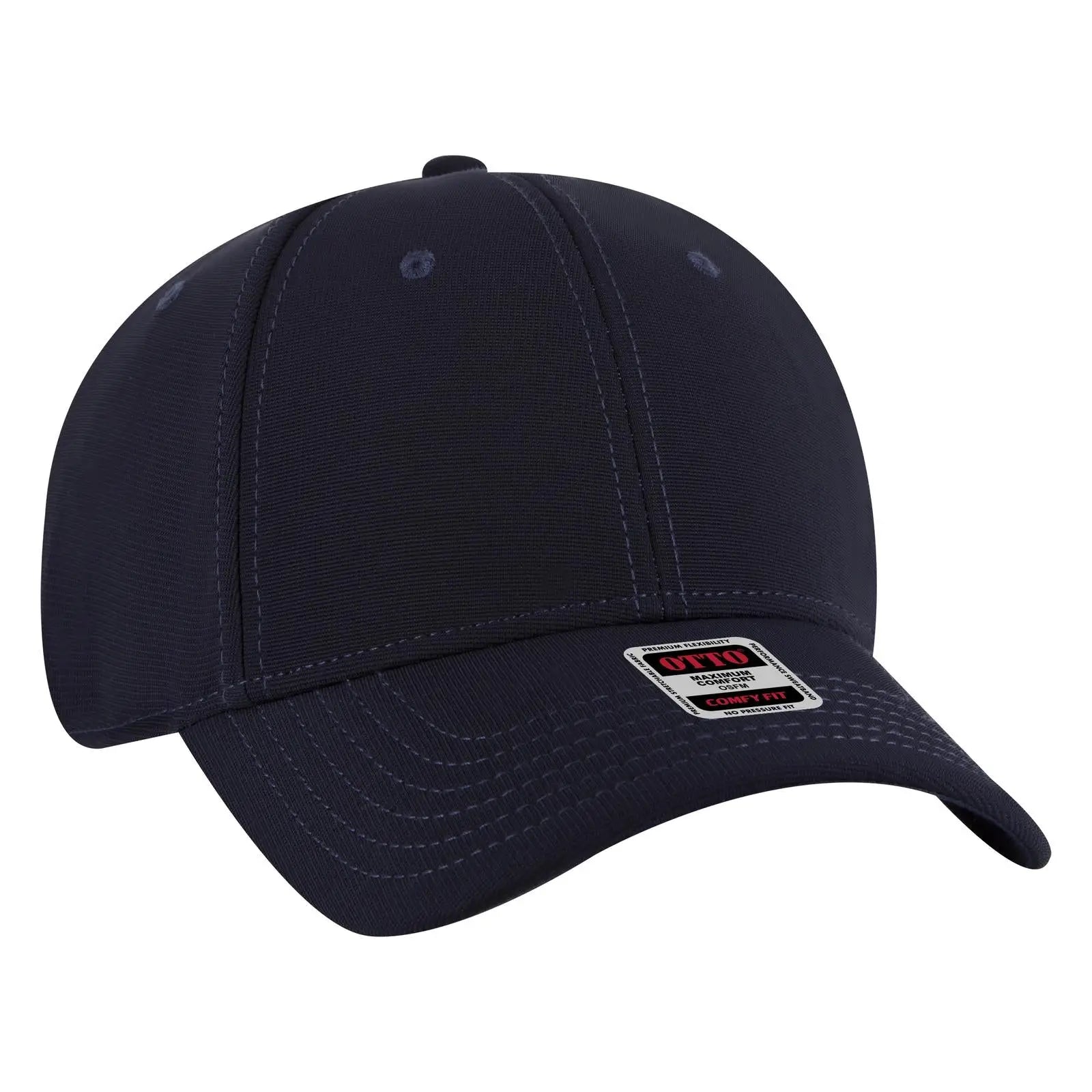 Otto 19-1324 ?Otto Comfy Fit’ 6 Panel Low Profile Baseball Cap - Navy - 7 3/8’’ - 5/8’’