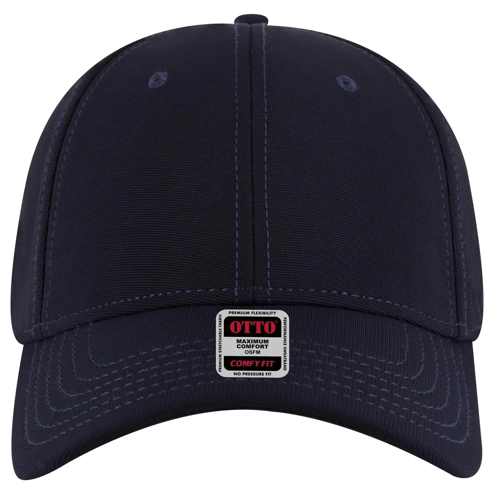 Otto 19-1324 ?Otto Comfy Fit’ 6 Panel Low Profile Baseball Cap - Navy - 7 3/8’’ - 5/8’’