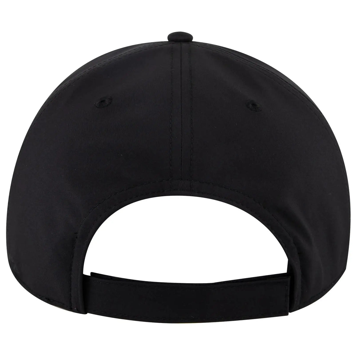 Otto 19-2 6 Panel Low Profile Baseball Cap - Black - 7 3/8’’ - 5/8’’