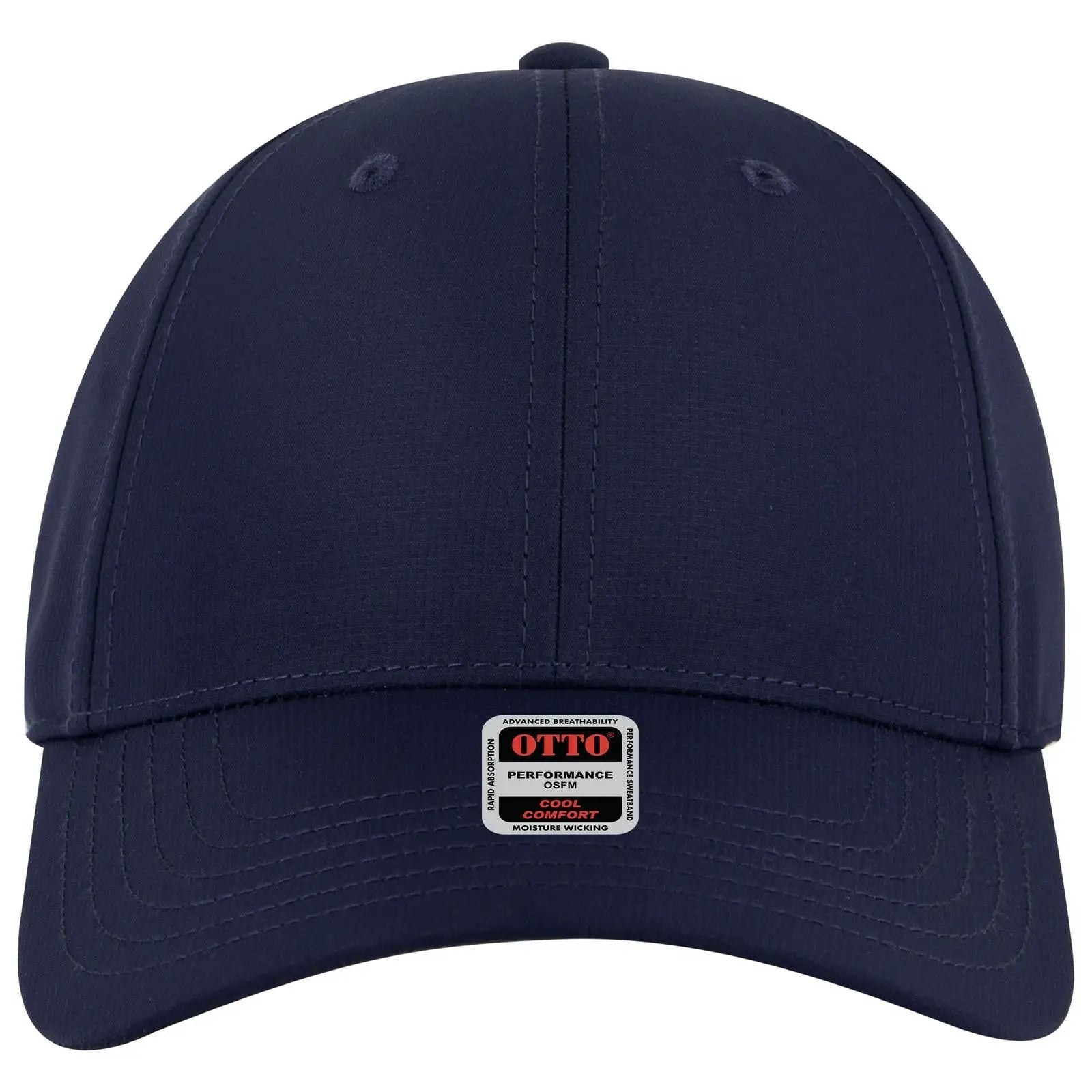 Otto 19-2 6 Panel Low Profile Baseball Cap - Navy - 7 3/8’’ - 5/8’’