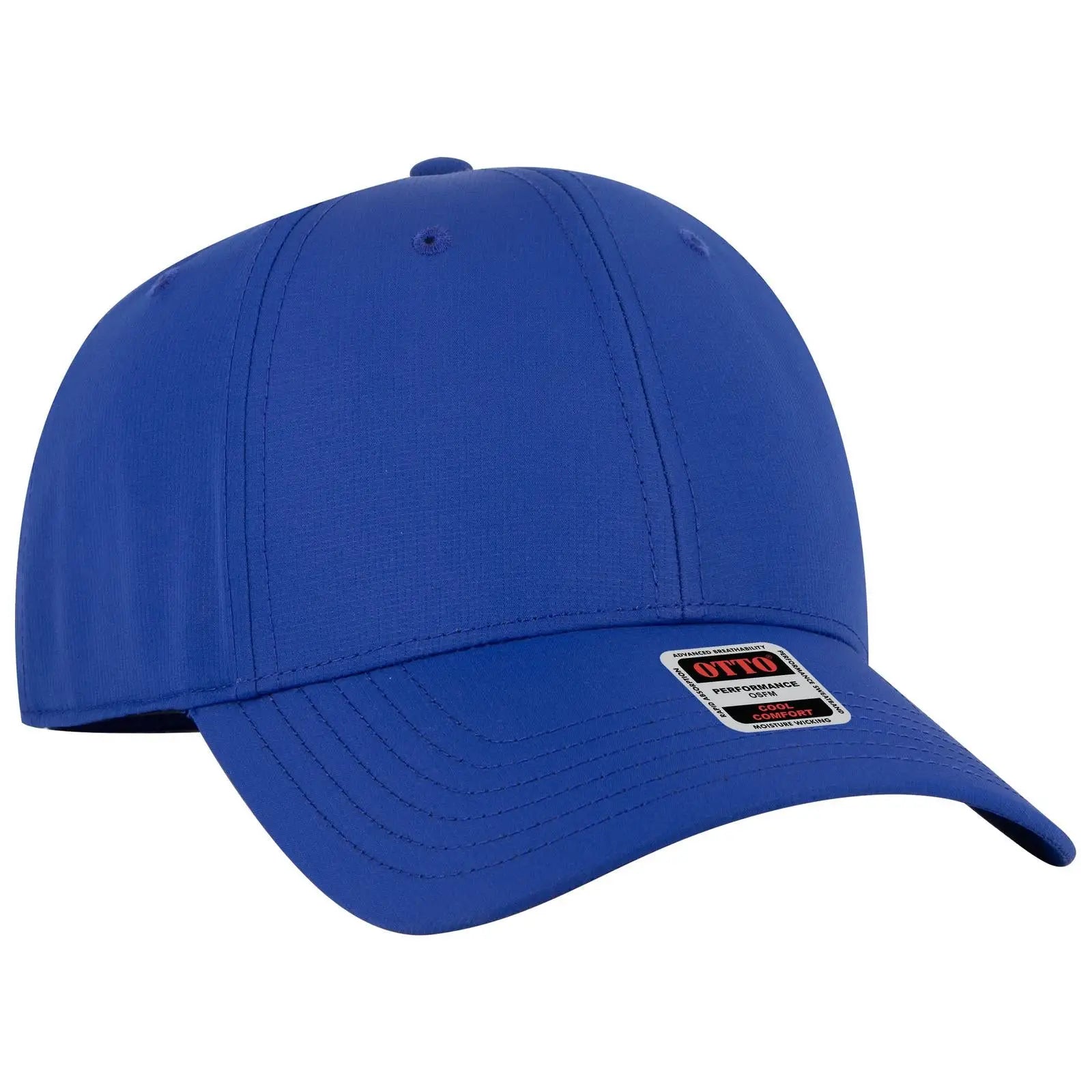Otto 19-2 6 Panel Low Profile Baseball Cap - Royal - 7 3/8’’ - 5/8’’