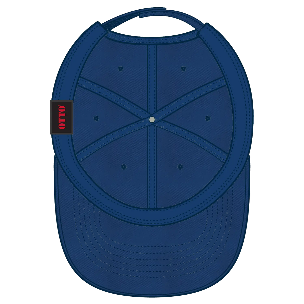 Otto 19-2 6 Panel Low Profile Baseball Cap - Royal - 7 3/8’’ - 5/8’’