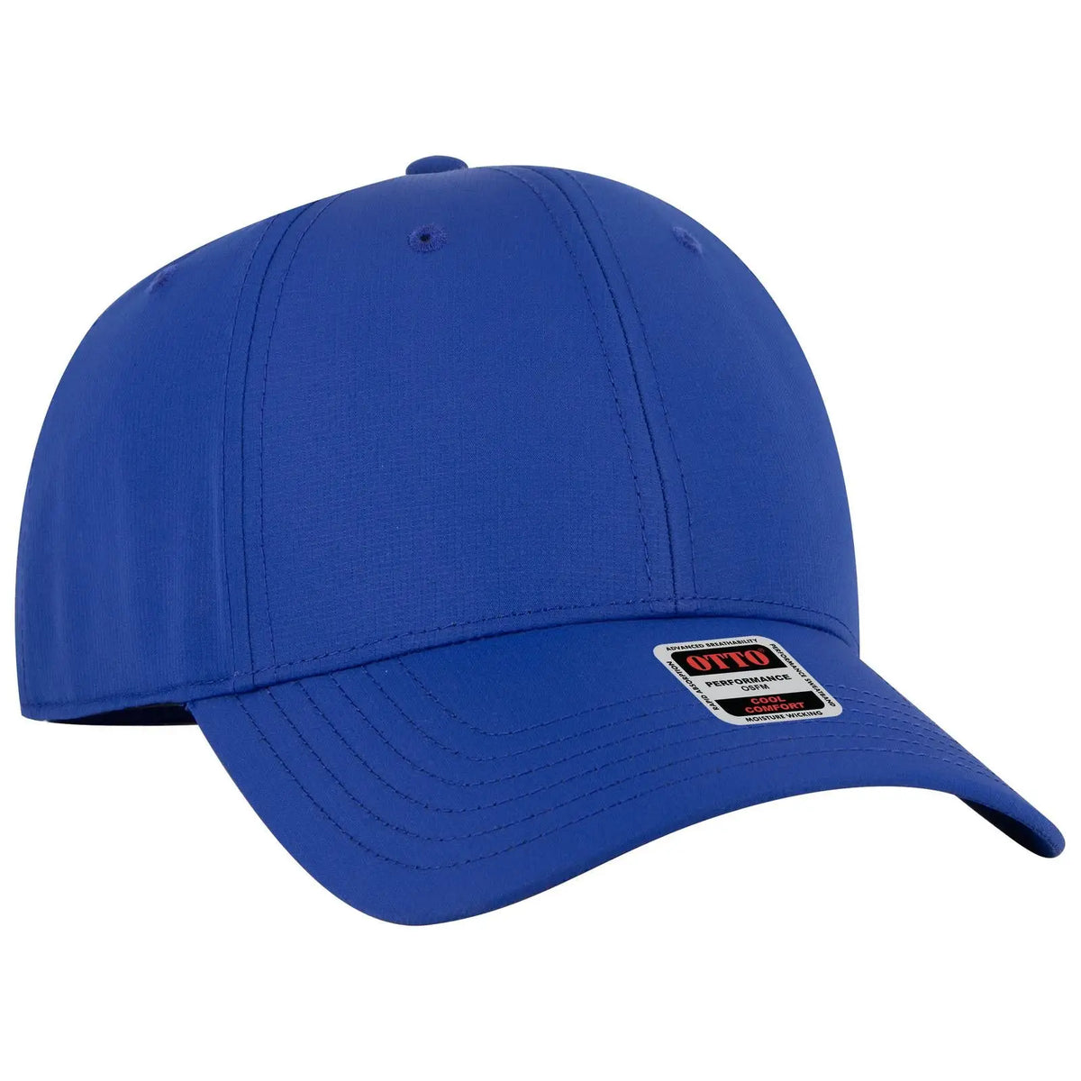 Otto 19-2 6 Panel Low Profile Baseball Cap - Royal
