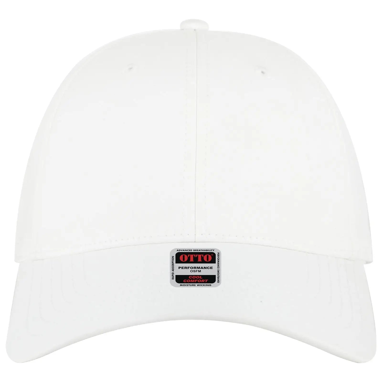 Otto 19-2 6 Panel Low Profile Baseball Cap - Wht - 7 3/8’’ - 5/8’’
