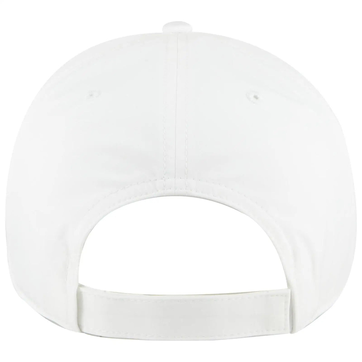 Otto 19-2 6 Panel Low Profile Baseball Cap - Wht - 7 3/8’’ - 5/8’’