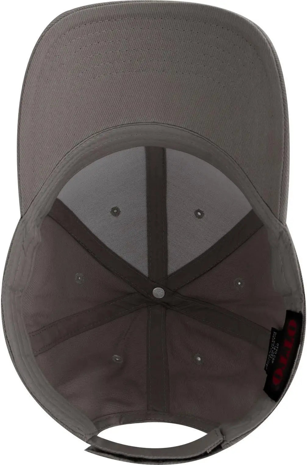 Otto 19-251 6 Panel Low Profile Baseball Cap - Gray - 1/2’’ - 7 5/8’’