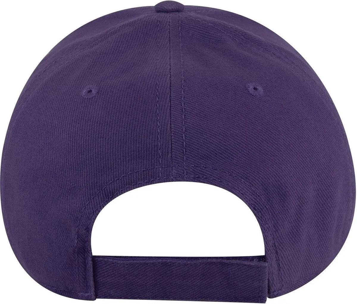 Otto 19-251 6 Panel Low Profile Baseball Cap - Purple - 1/2’’ - 7 5/8’’