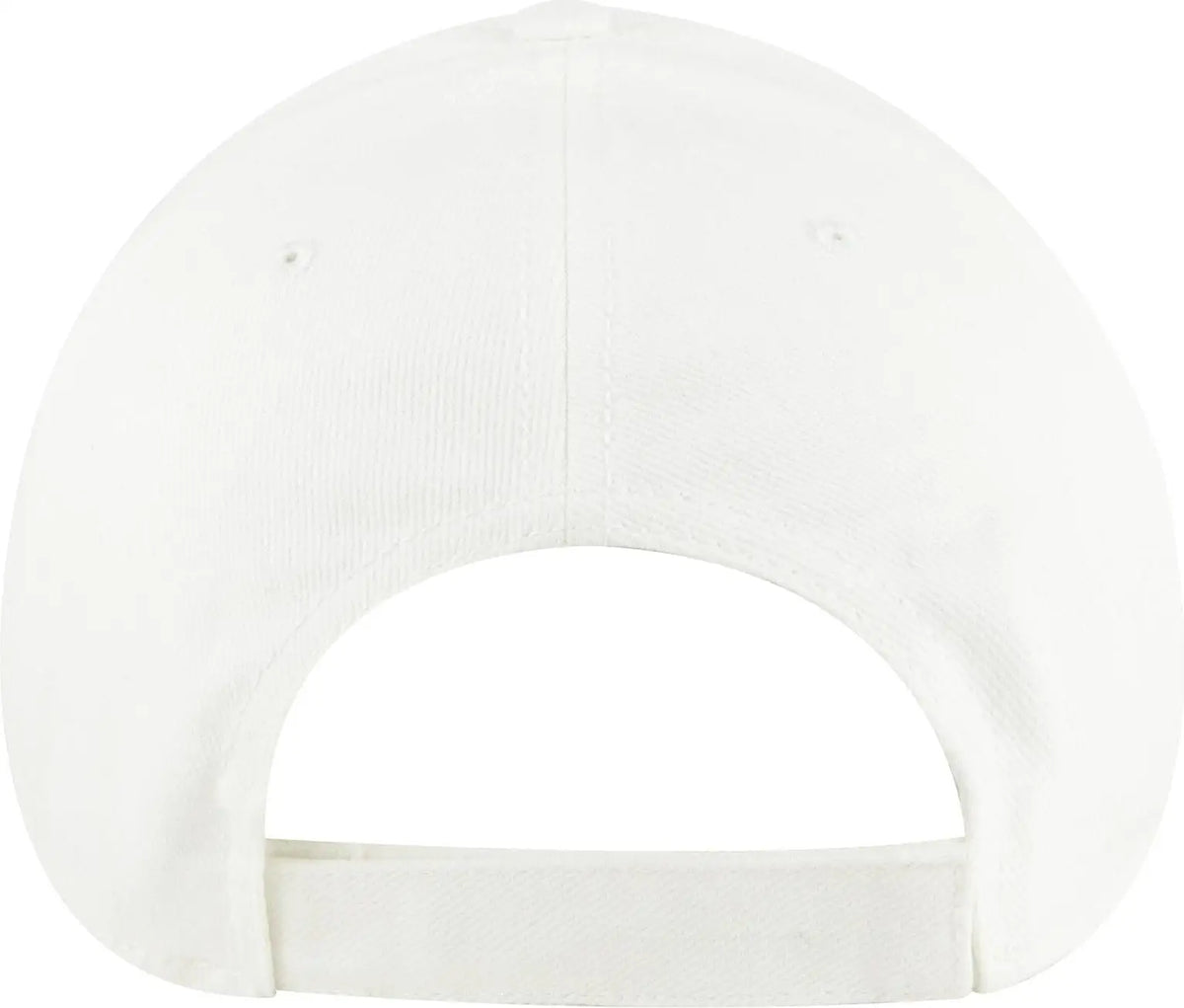 Otto 19-251 6 Panel Low Profile Baseball Cap - White - 1/2’’ - 7 5/8’’