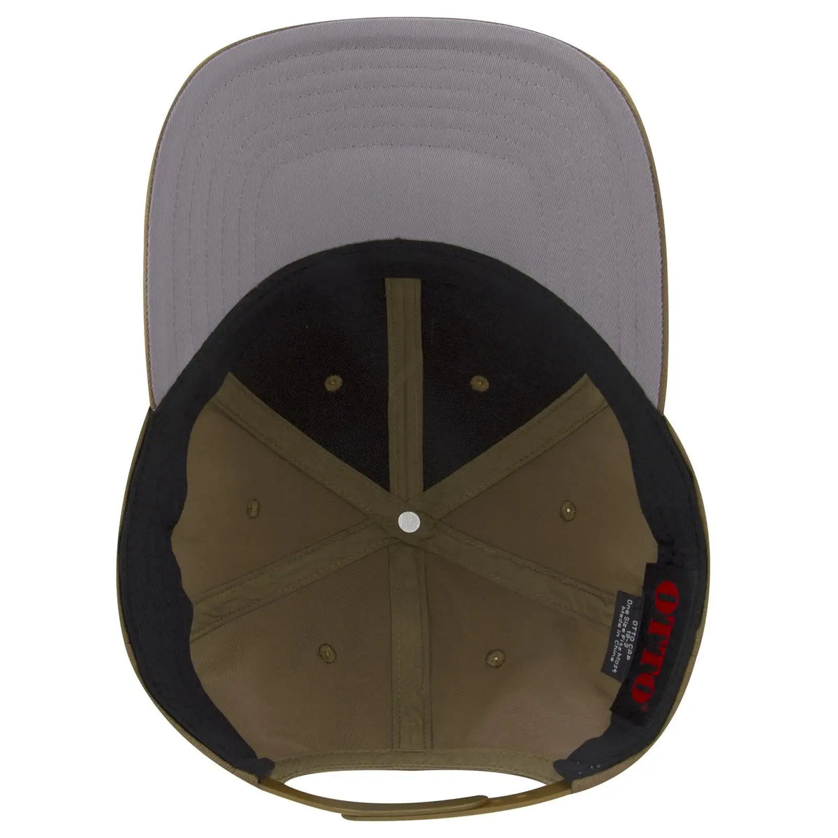 Otto 19-3 6 Panel Low Profile Baseball Cap - Coyote Brown - 7 3/8’’ - 5/8’’